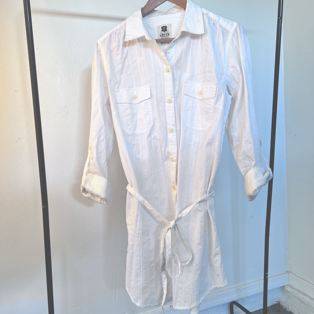 Levi’s Utility shirt dress